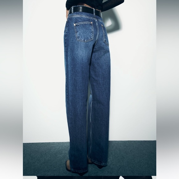 ZARA high waisted full length jean - Picture 3 of 6